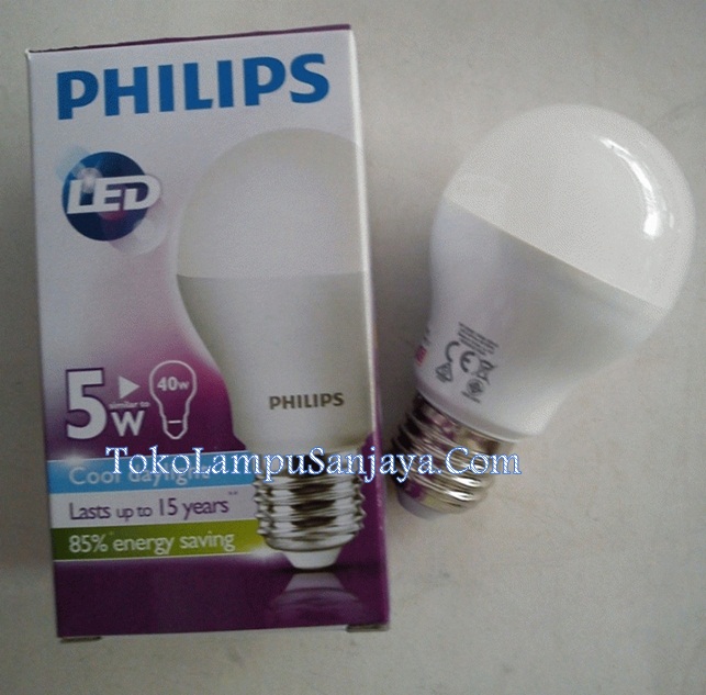 Jual Lampu Philips LED E27 5w