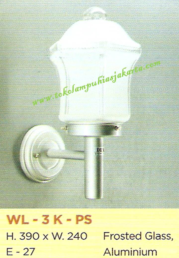 Lampu Dinding Teras WL-3-K-PS