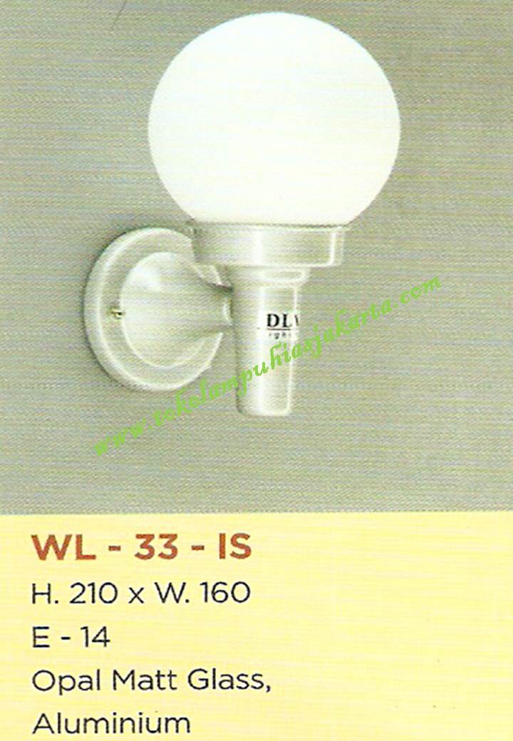 Lampu Dinding Teras WL-33-IS