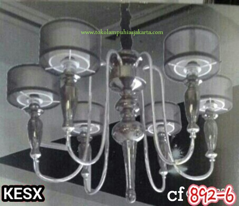 Lampu Crystal Gantung 892-6CF